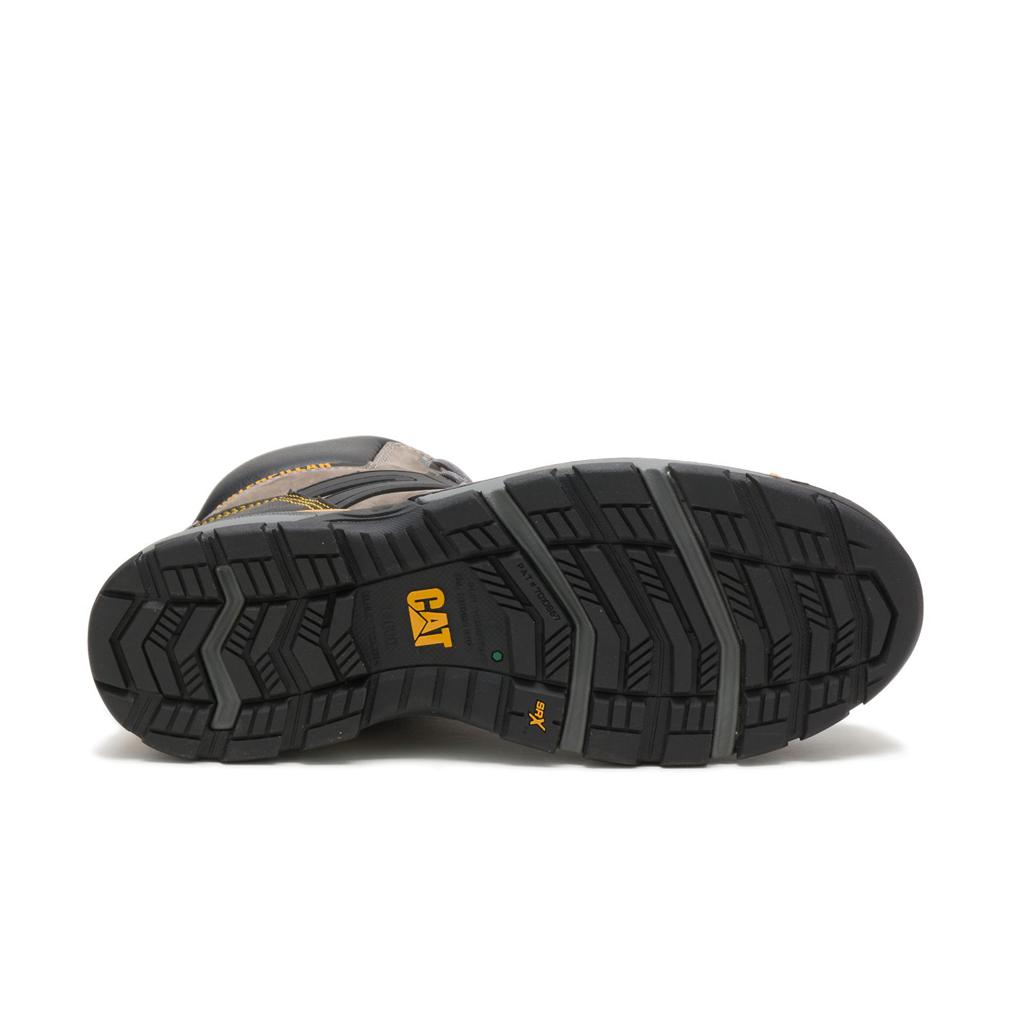 Caterpillar Excavator Superlite Waterproof Nano Toe Csa Munkabakancs Férfi Barna | 3984-ZCGDA