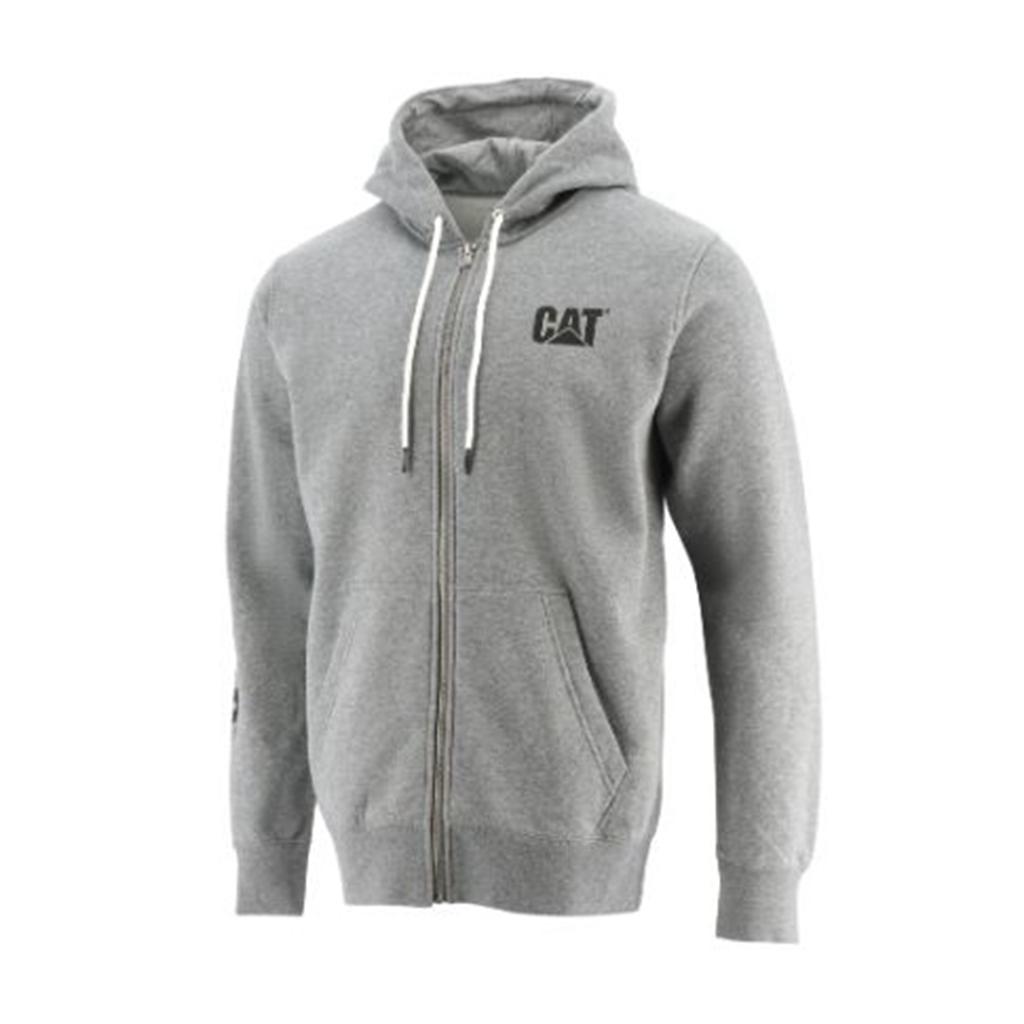 Caterpillar Foundation Fz Dm Csuklyás Sweatshirt Pulóverek Férfi Sötétszürke | 2658-NZVDW