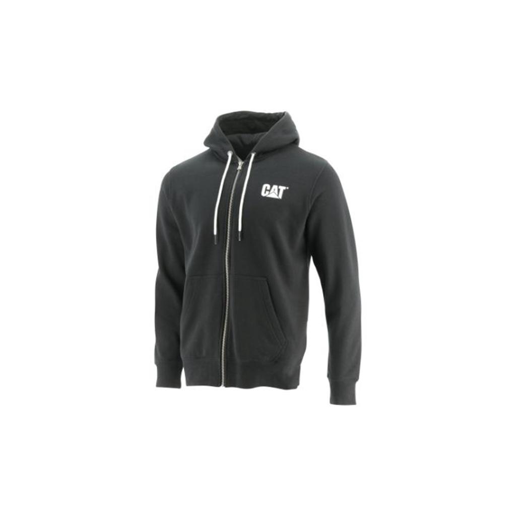 Caterpillar Foundation Fz Dm Csuklyás Sweatshirt Pulóverek Férfi Fekete | 3469-OSJKM