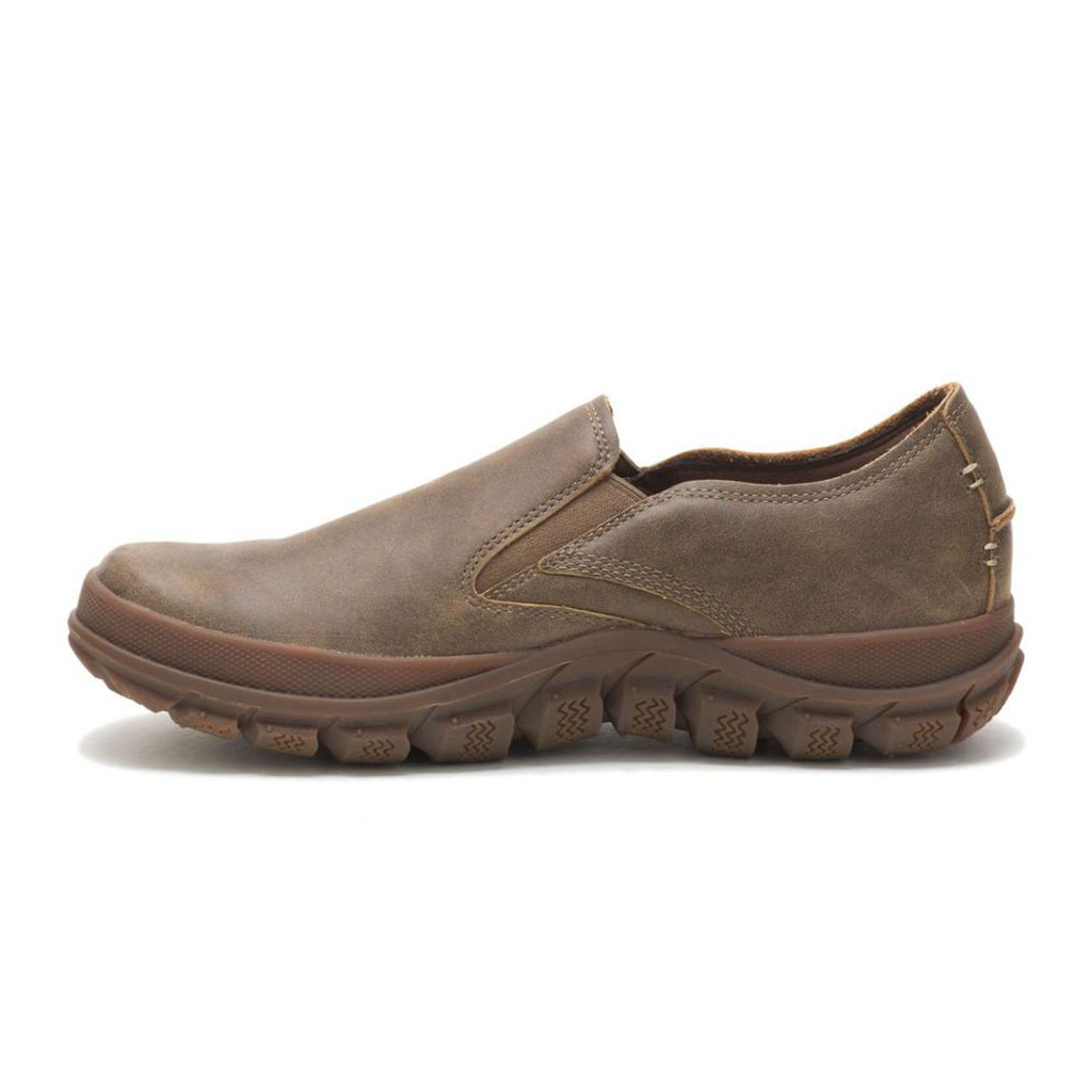 Caterpillar Fused Slip On Tornacipő Férfi Khaki | 0831-IHCLV