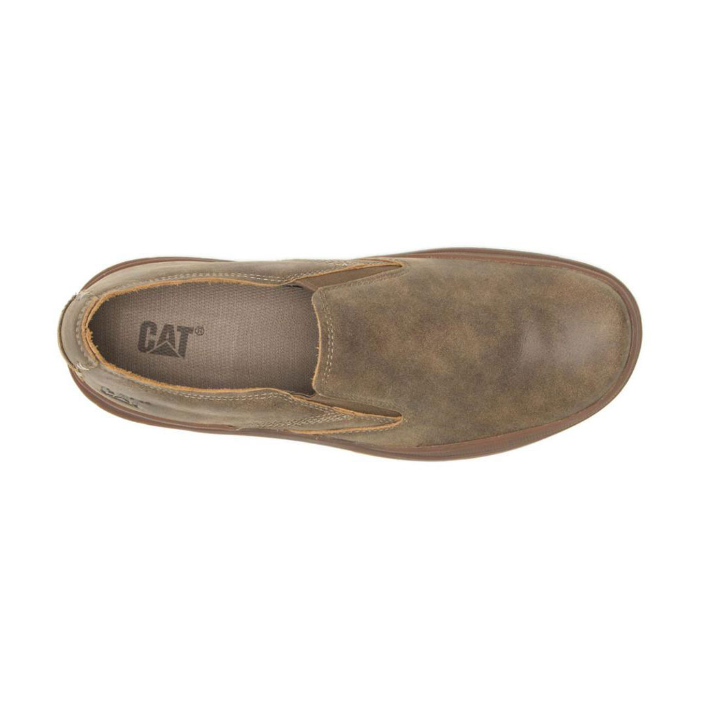 Caterpillar Fused Slip On Tornacipő Férfi Khaki | 0831-IHCLV