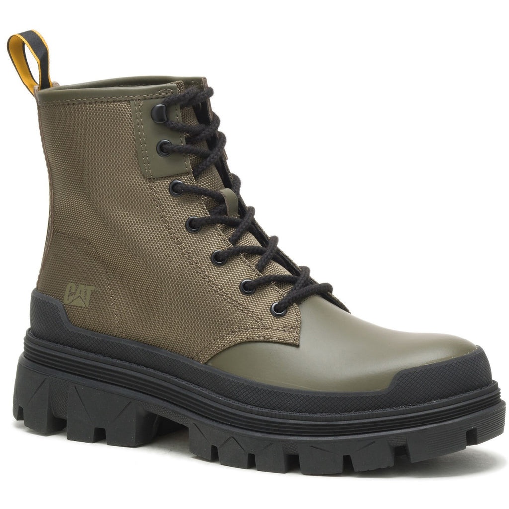 Caterpillar Hardwear Hi Olive Night Munkabakancs Férfi Olivazöld | 7341-QPYTL