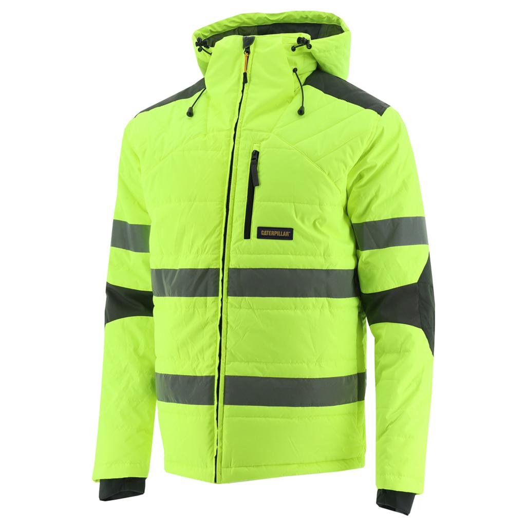 Caterpillar Hi Vis Boreas Taped Kabát Férfi Sárga | 2749-EYFVC