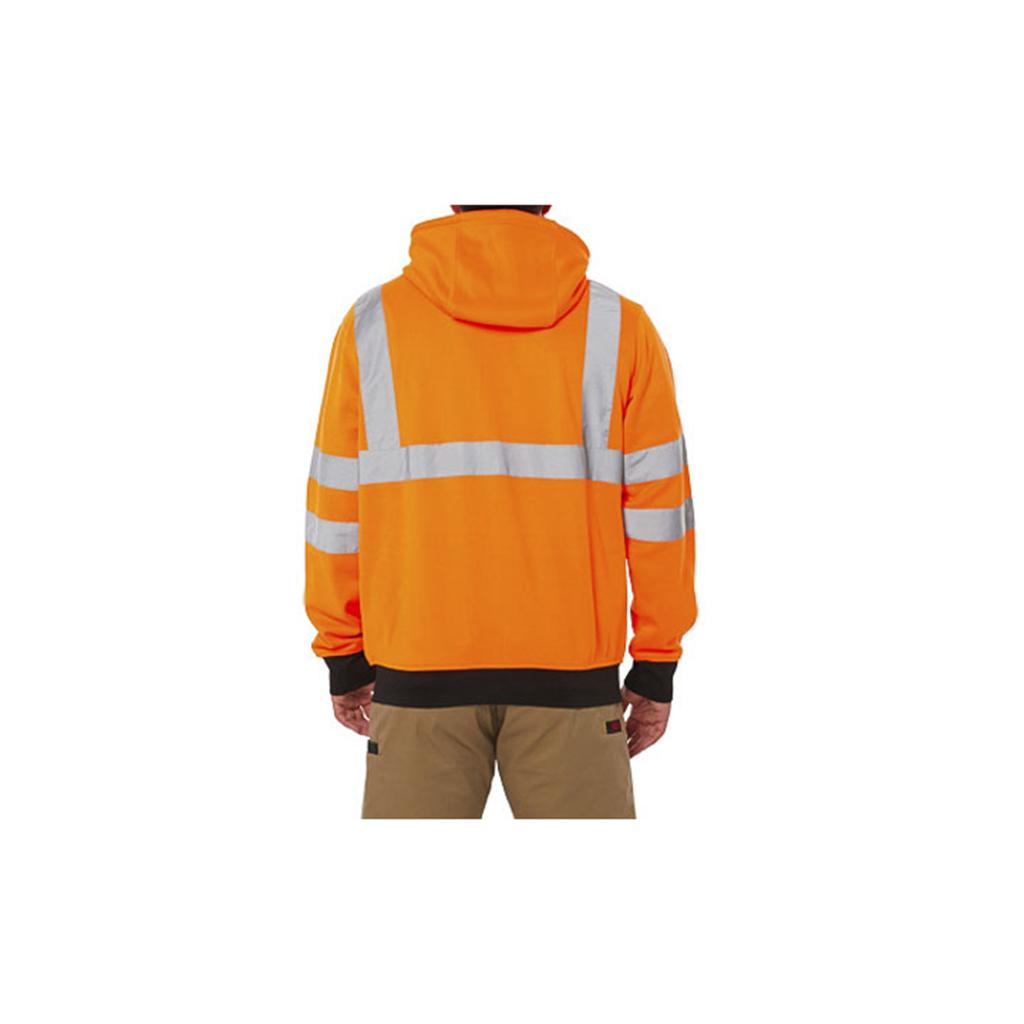 Caterpillar Hi Vis Full Zip Pulóverek Férfi Narancssárga | 3974-RWIPY