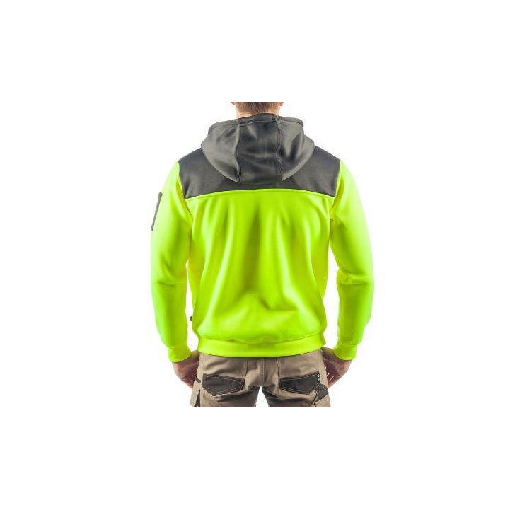 Caterpillar Hi Vis Hoodie Pulóverek Férfi Sárga Sötét | 2680-WUDGX