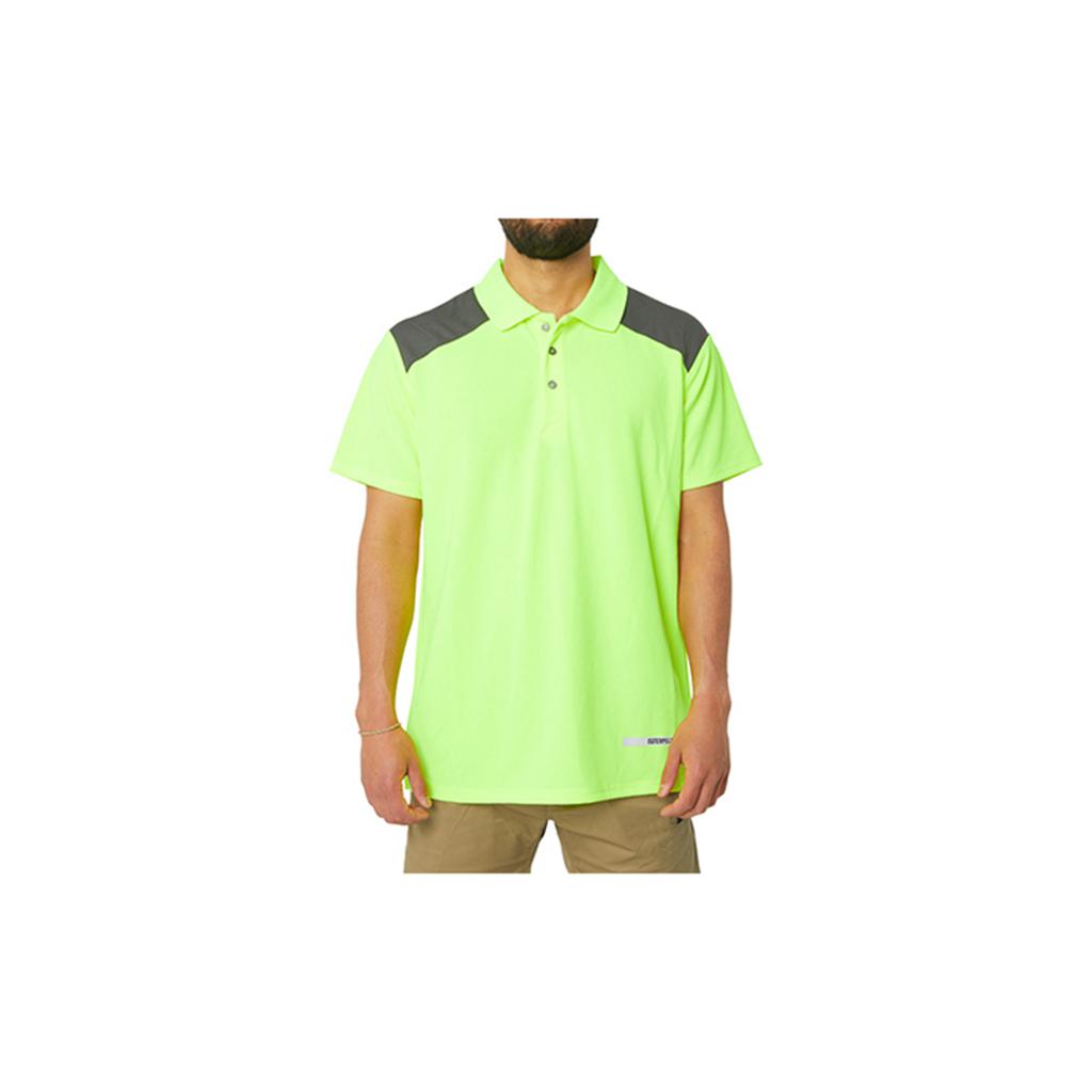 Caterpillar Hi Vis Performance T-Shirts Férfi Sárga | 6102-VYASH