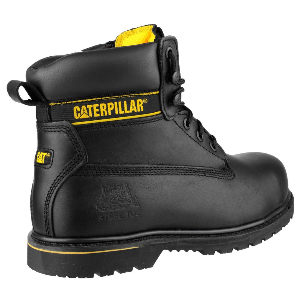 Caterpillar Holton Sb Goodyear Welted Safety Boots Férfi Fekete | 3591-RGHXD