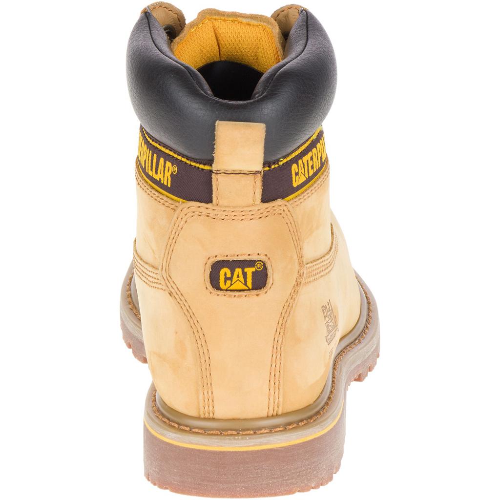 Caterpillar Holton Steel Toe S3 Hro Src Munkabakancs Férfi Narancssárga | 3479-YDEPU