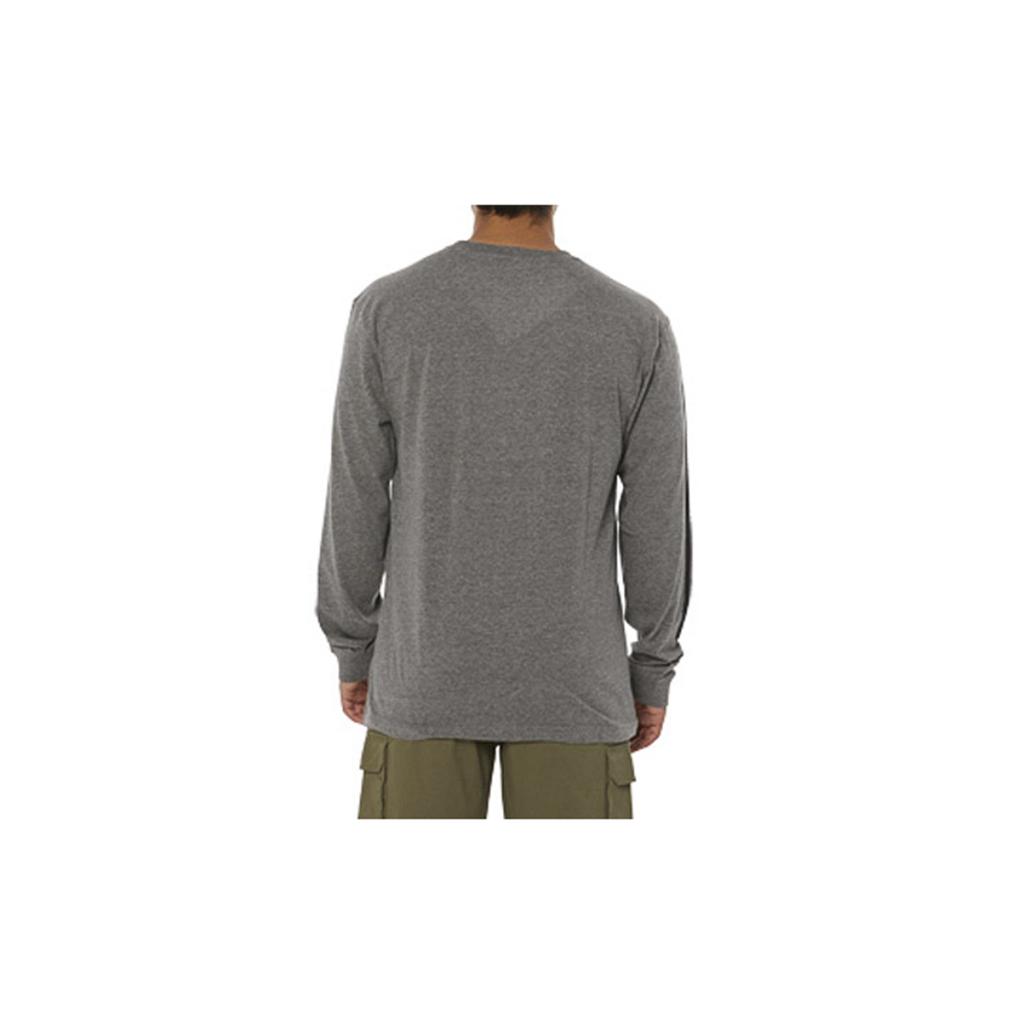 Caterpillar Icon Block Long Sleeve T-Shirts Férfi Sötétszürke | 0324-QVDNX