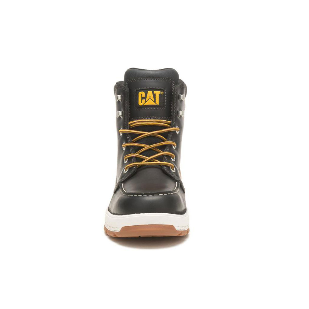 Caterpillar Impact Waterproof Carbon Composite Toe Munkabakancs Férfi Fekete | 2083-DIBQJ