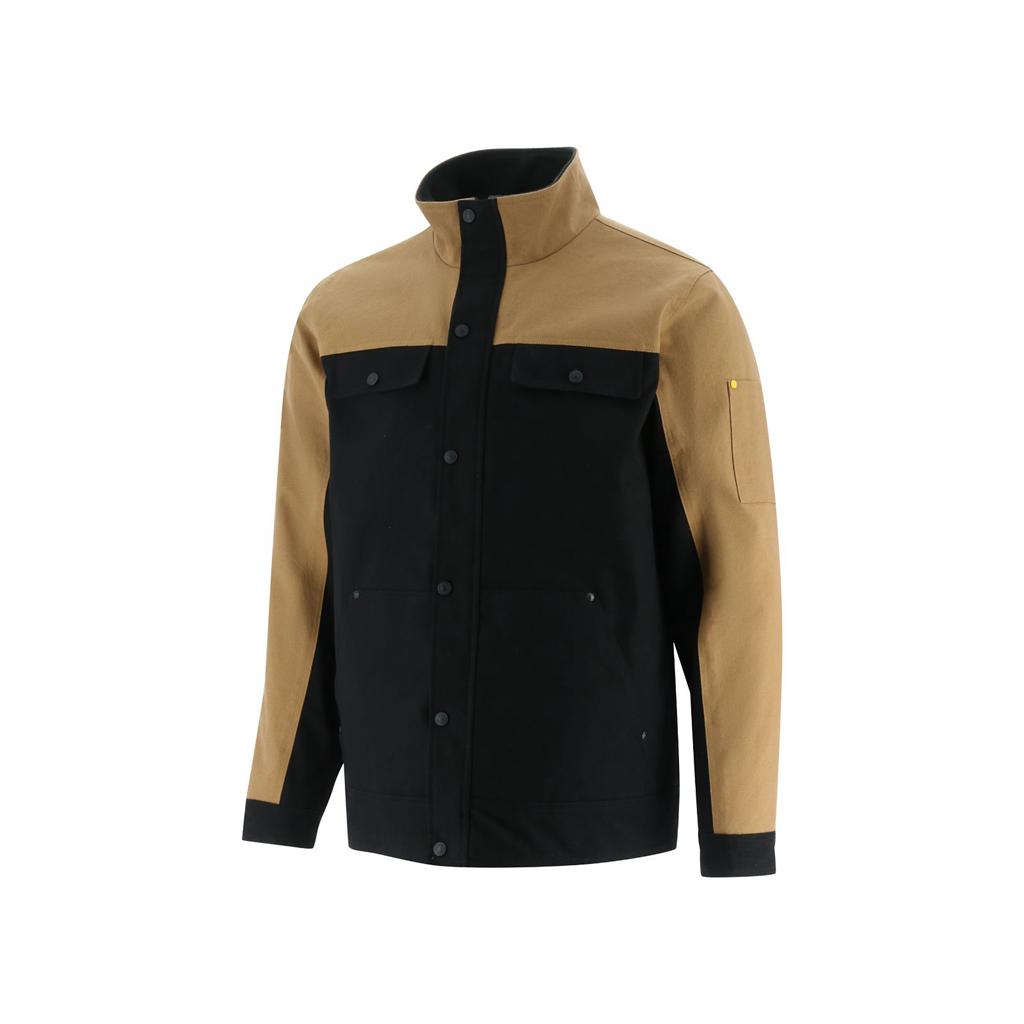 Caterpillar Insulated Utility Kabát Férfi Black/Brown | 2501-SCQHY