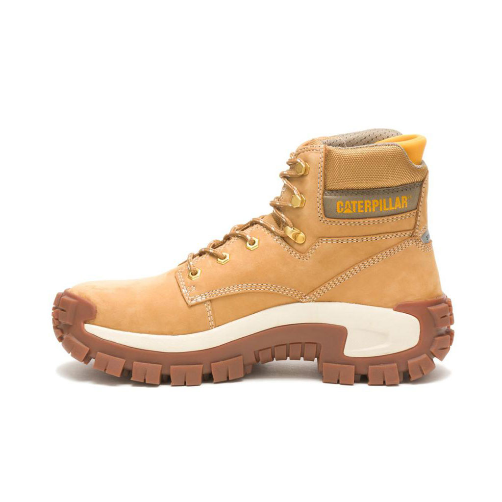 Caterpillar Invader Hi Steel Toe Munkabakancs Férfi Barna | 3286-MNSRW