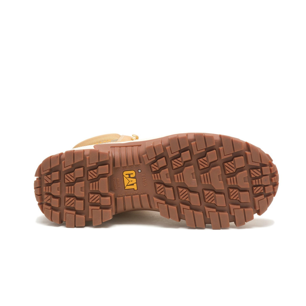 Caterpillar Invader Hiker Footwear Sb Munkavédelmi Bakancs Férfi Barna | 5347-PGIAR