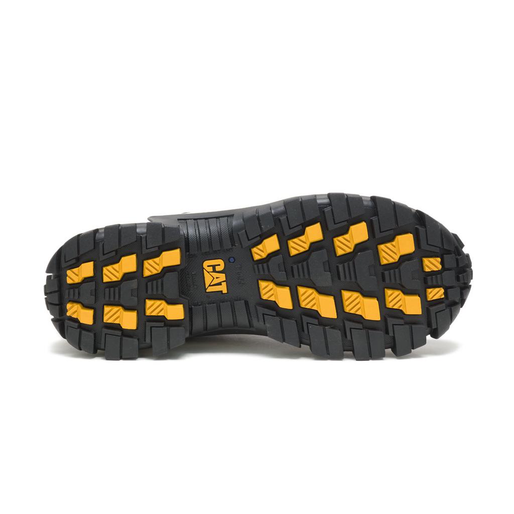 Caterpillar Invader Steel Toe Steel Toe Shoes Férfi Szürke | 3068-XCODT