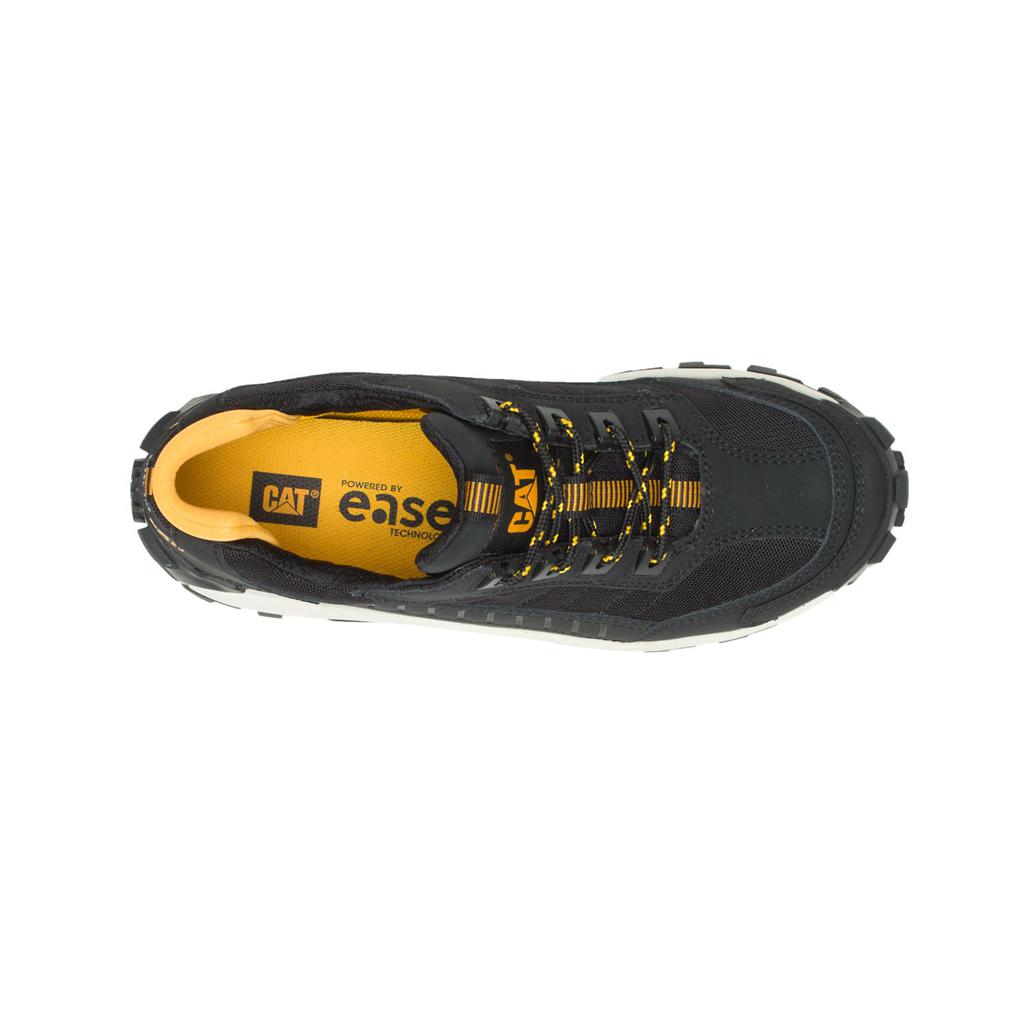 Caterpillar Invader Steel Toe Steel Toe Shoes Férfi Fekete | 3467-HVYKJ