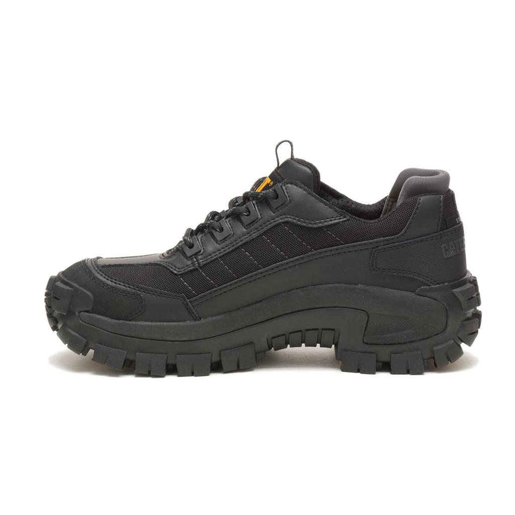 Caterpillar Invader Steel Toe Steel Toe Shoes Férfi Fekete | 9271-CEXQH