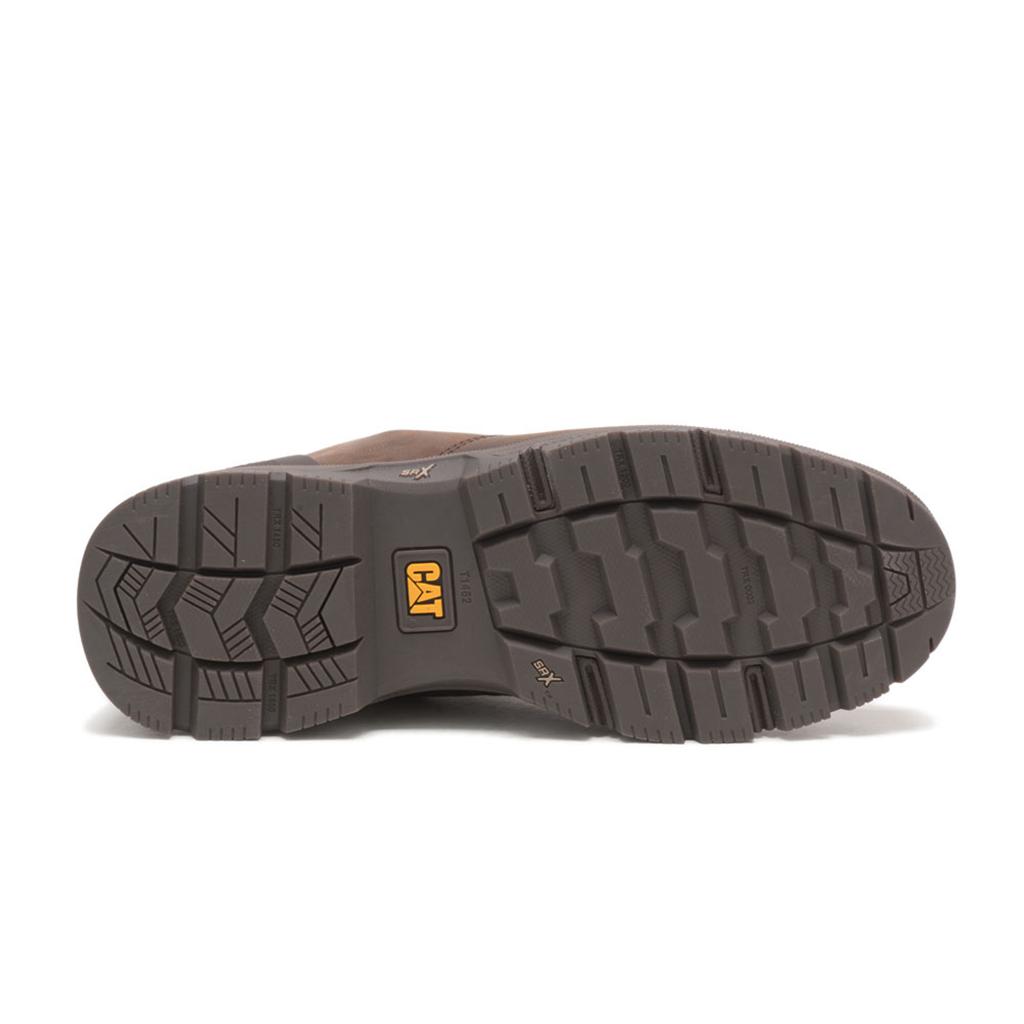 Caterpillar Leverage Chukka Csizma Férfi Sötétbarna | 4506-WPXUV