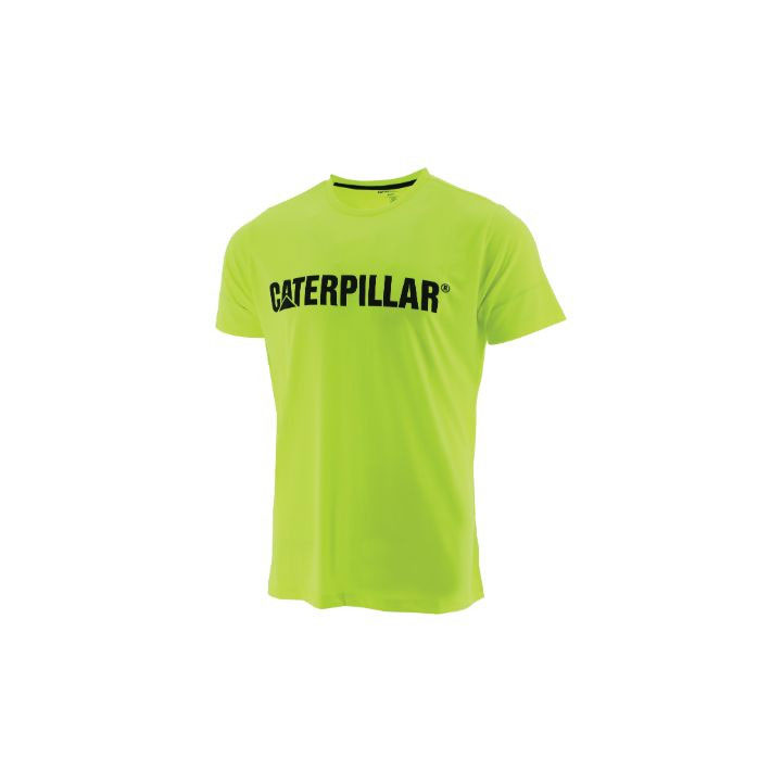 Caterpillar Logo Póló Női Sárga | 3450-XITUM