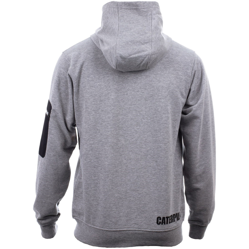 Caterpillar Loopback Full Zip Hoodie Pulóverek Férfi Szürke | 8794-CRYSM