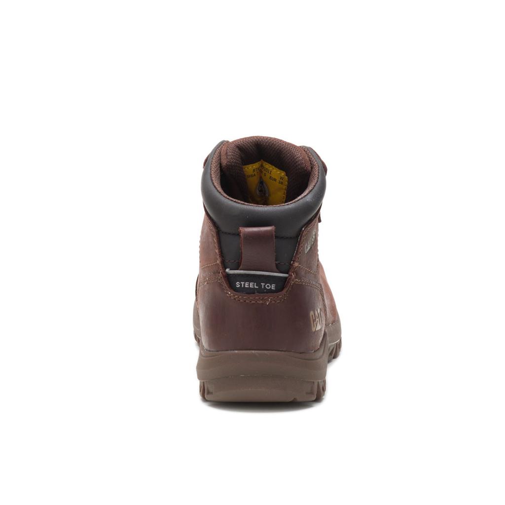 Caterpillar Mae Steel Toe Waterproof Acél Orrú Csizma Női Barna | 7361-FSIXC