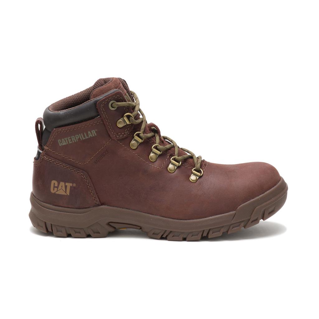 Caterpillar Mae Steel Toe Waterproof Munkabakancs Női Barna | 1069-FOCNE