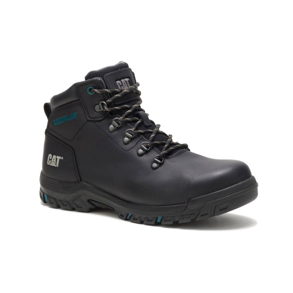 Caterpillar Mae Steel Toe Waterproof Munkabakancs Női Fekete | 2985-PEYQB