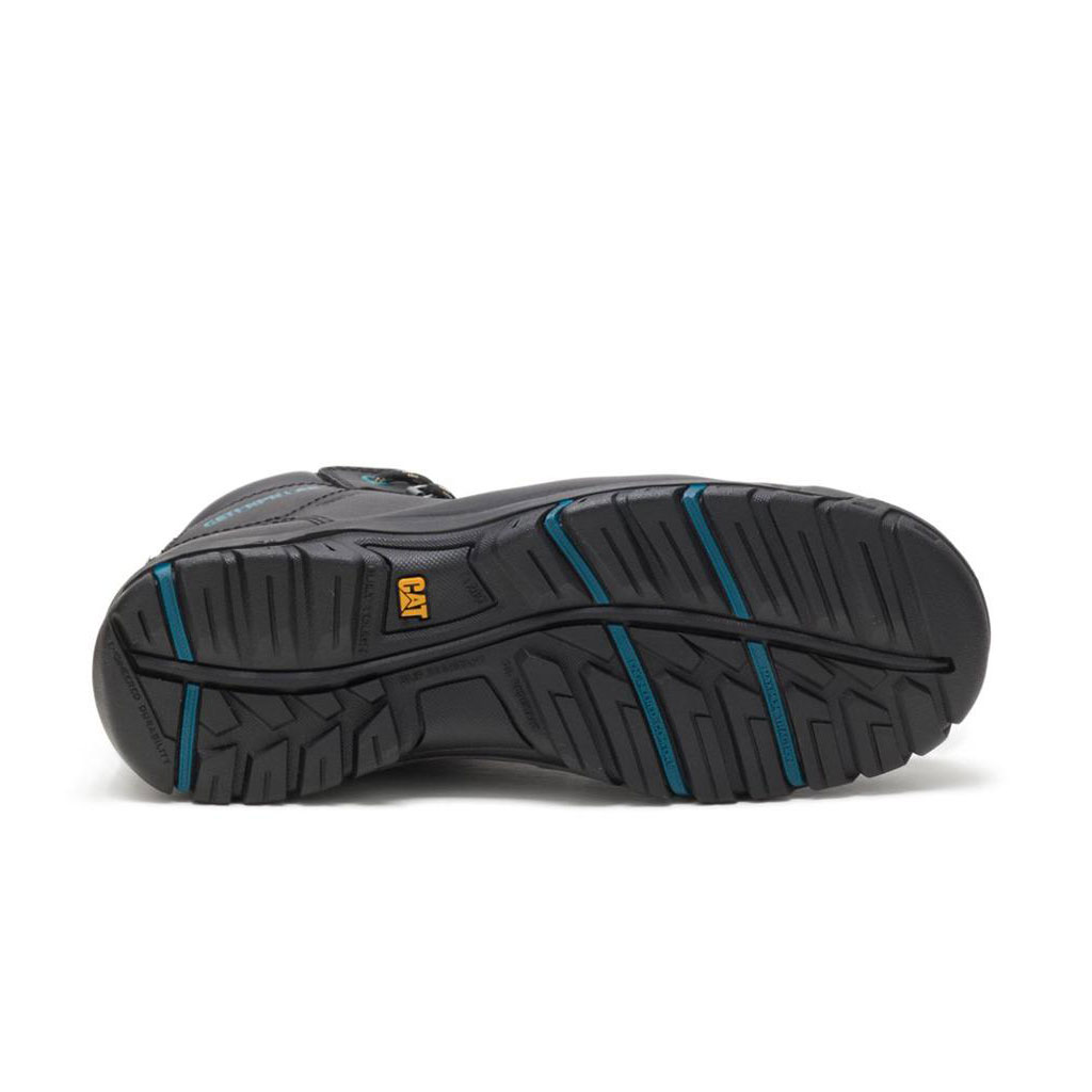 Caterpillar Mae Steel Waterproof Slip Resistant Footwear Női Fekete | 0492-VXPJK