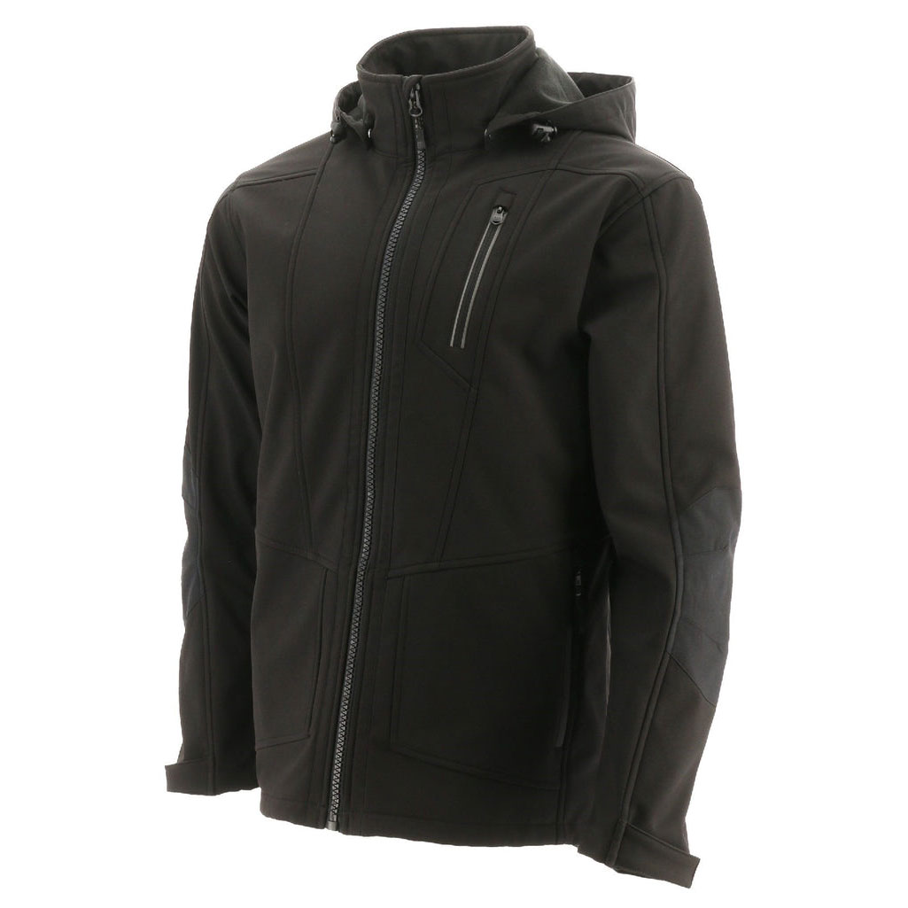 Caterpillar Mercury Soft Shell Kabát Férfi Fekete | 8361-OWBSM