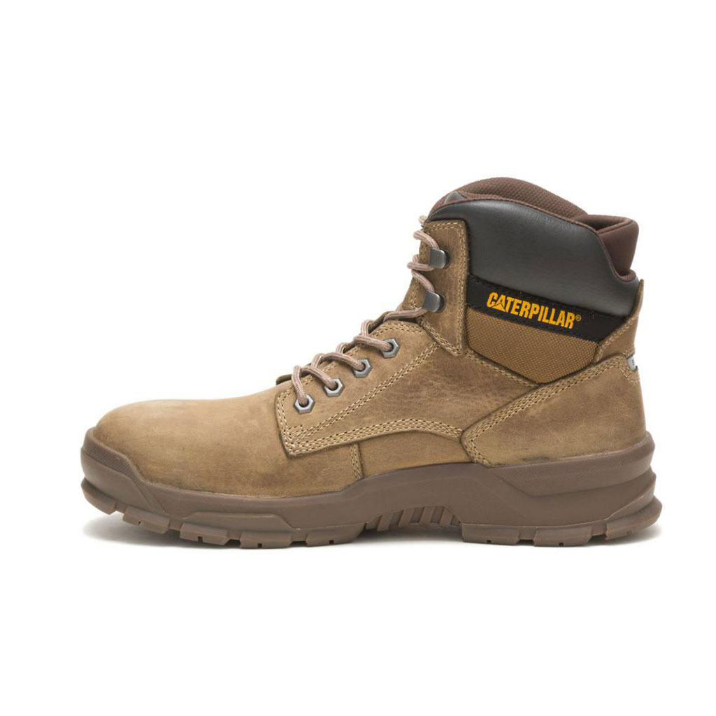 Caterpillar Mobilize Alloy Toe Munkabakancs Férfi Barna | 6197-BGYVE