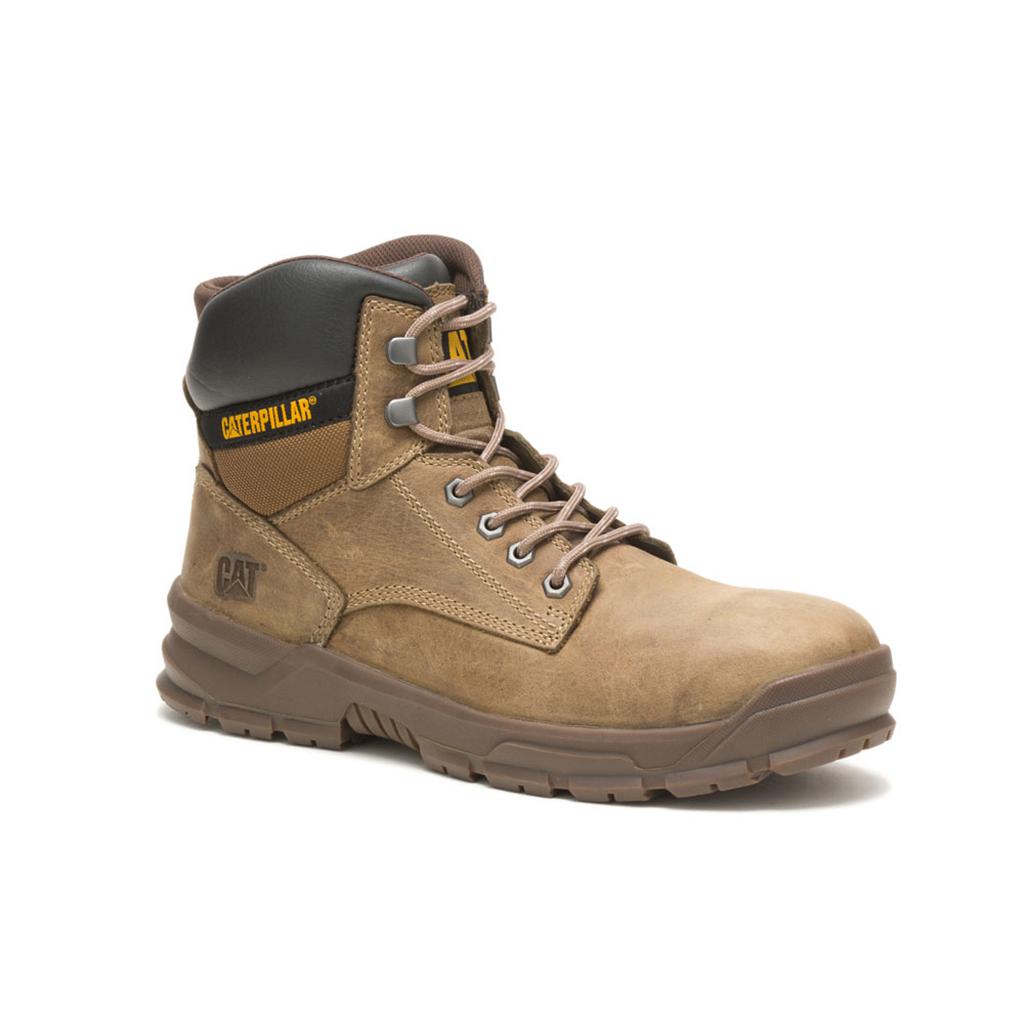 Caterpillar Mobilize Alloy Toe Túrabakancs Férfi Khaki | 0574-NKXOU