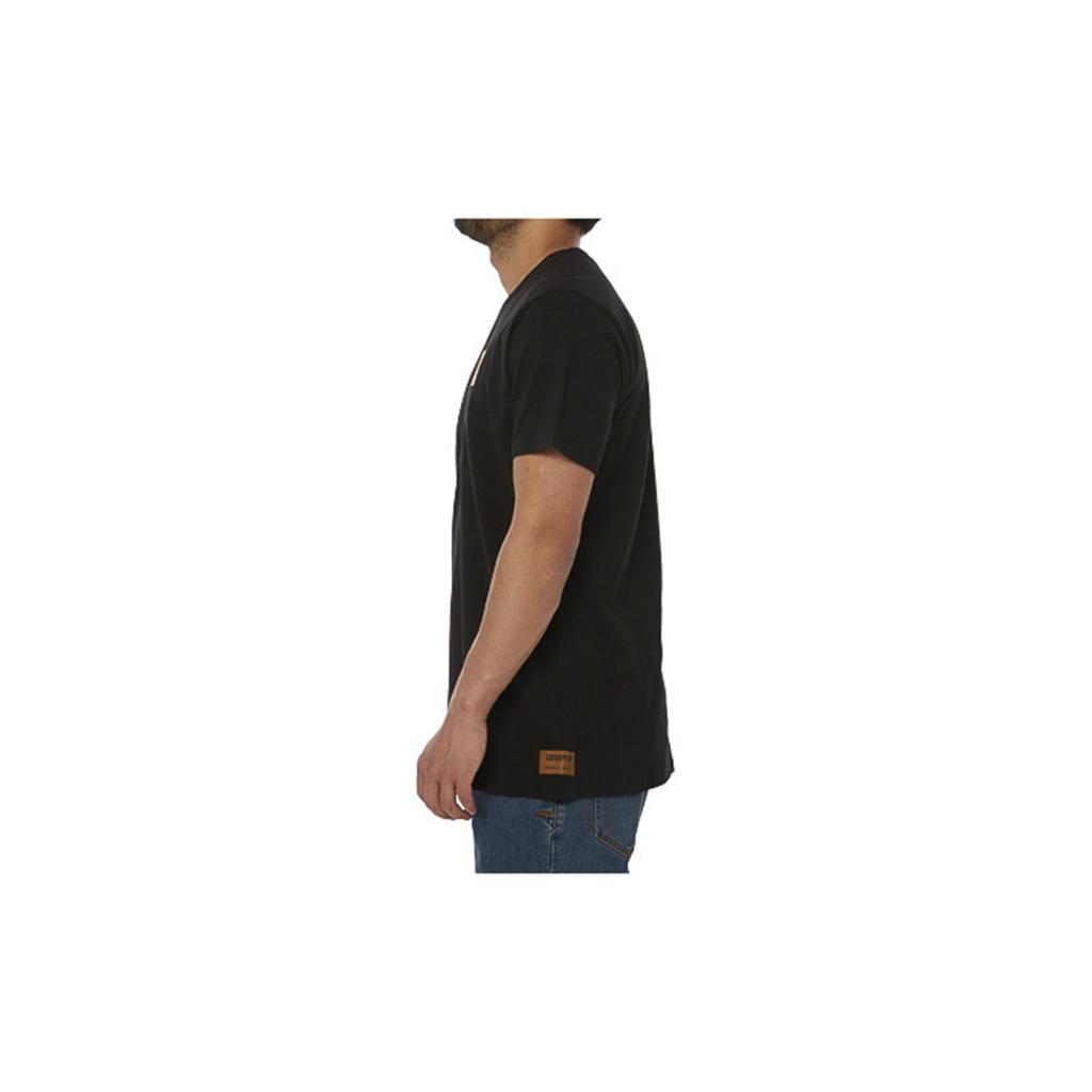 Caterpillar Munka Restricted T-Shirts Férfi Fekete | 3249-OYBCT