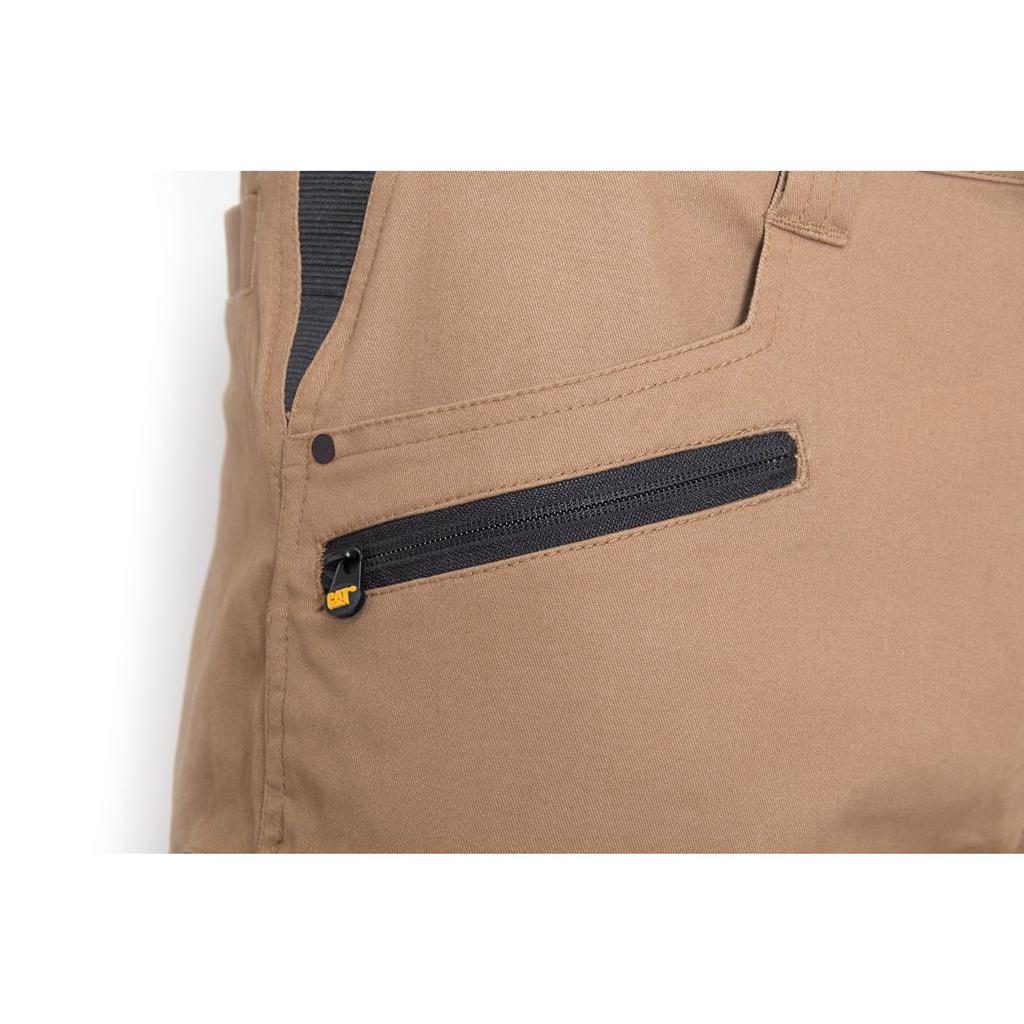 Caterpillar Operator Flex Nadrág Férfi Khaki | 7529-LDHWV