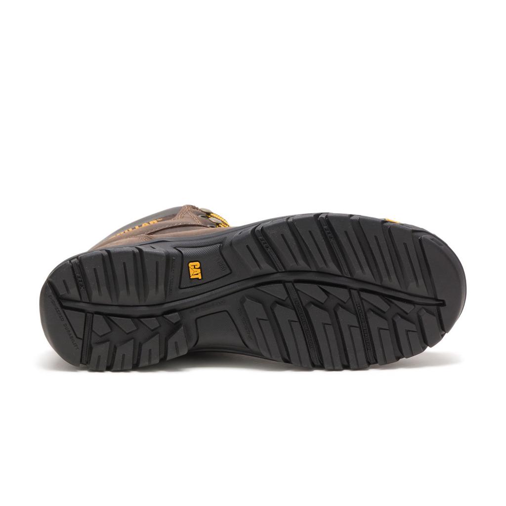 Caterpillar Outline Steel Toe Munkabakancs Férfi Barna | 2094-UHCWB