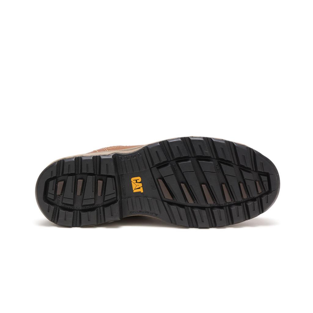 Caterpillar Pelton Slip On Férfi Sötétbézs | 4957-FKYAJ