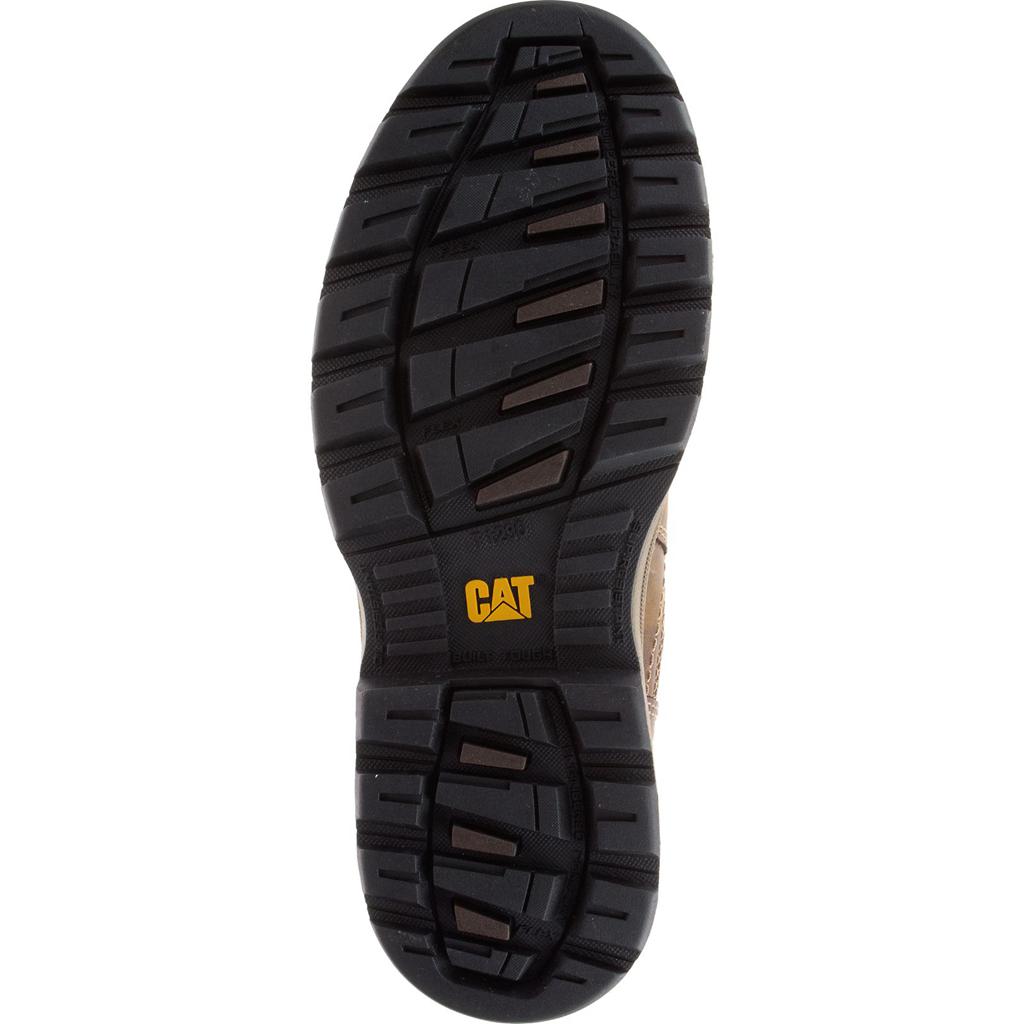 Caterpillar Pelton Steel Toe S1p Hro Sra Munkabakancs Férfi Sötétbézs | 8013-JAYSM