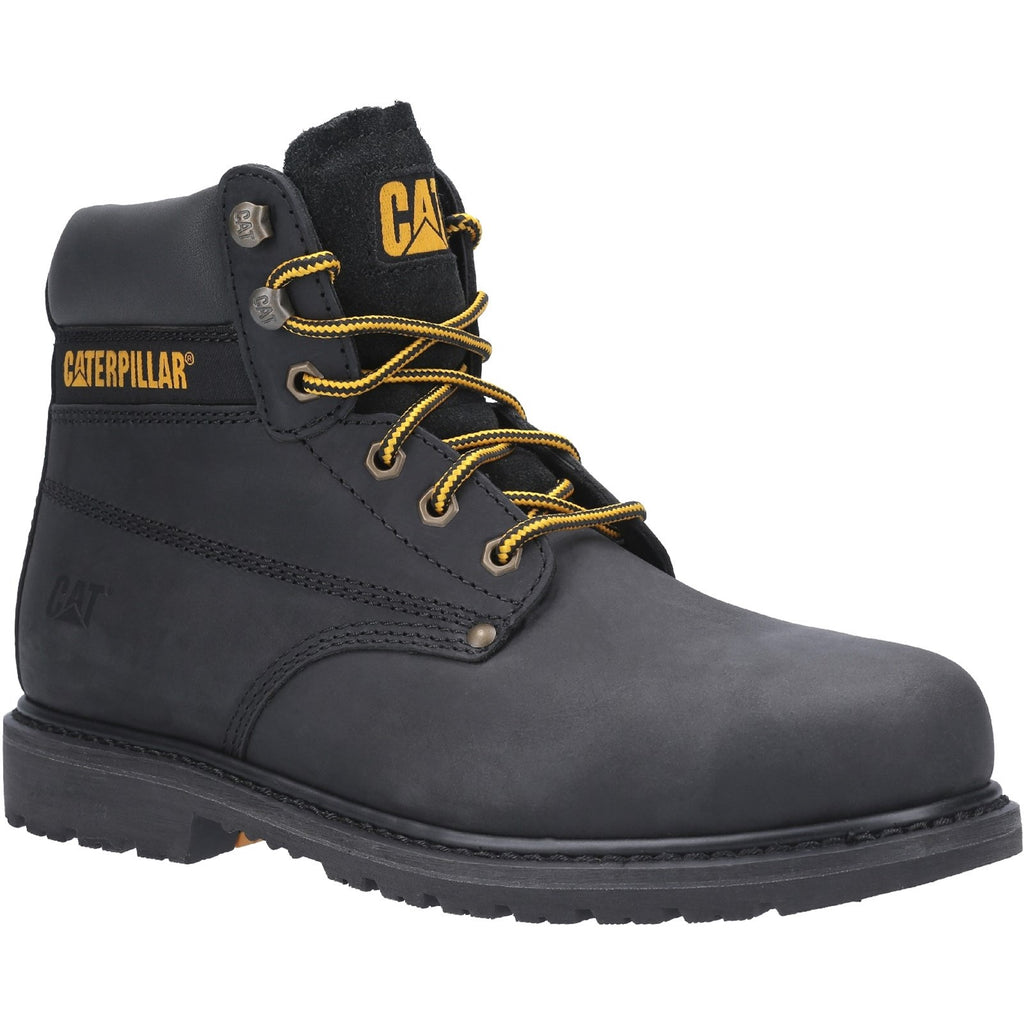 Caterpillar Powerplant Gyw Sb Munkabakancs Férfi Fekete | 6094-YOWGS