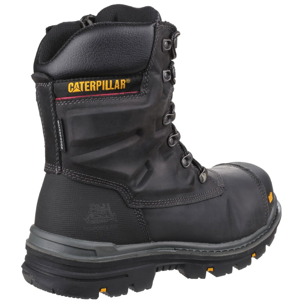 Caterpillar Premier Waterproof S3 Munkabakancs Férfi Fekete | 7283-GWUZQ