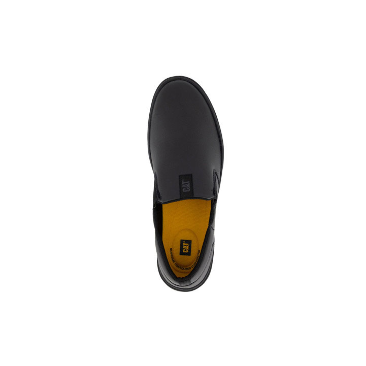 Caterpillar Prorush Sr Slip Ons Férfi Fekete | 3697-YZBWF