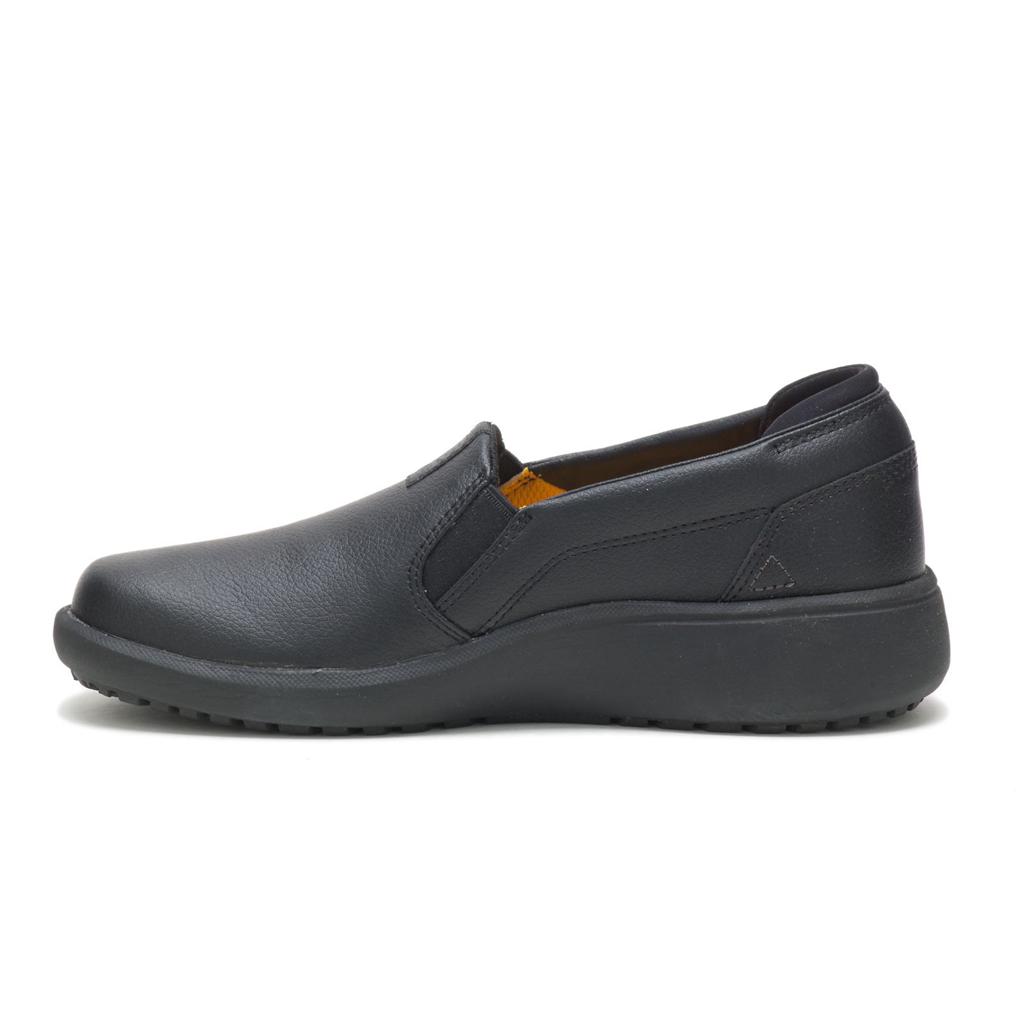 Caterpillar Prorush Sr+ Slip-on Munkacipő Női Fekete | 8239-CEVIJ