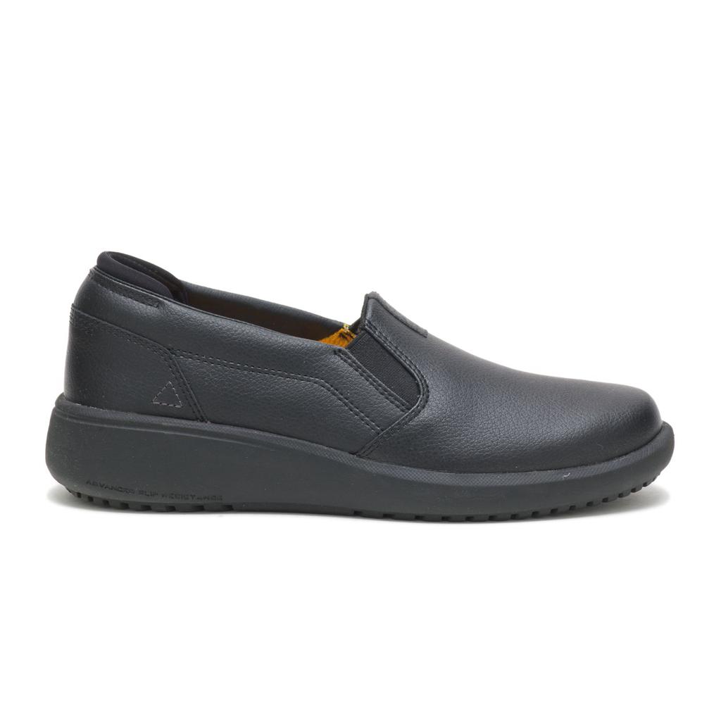 Caterpillar Prorush Sr+ Slip-on Munkacipő Női Fekete | 8239-CEVIJ