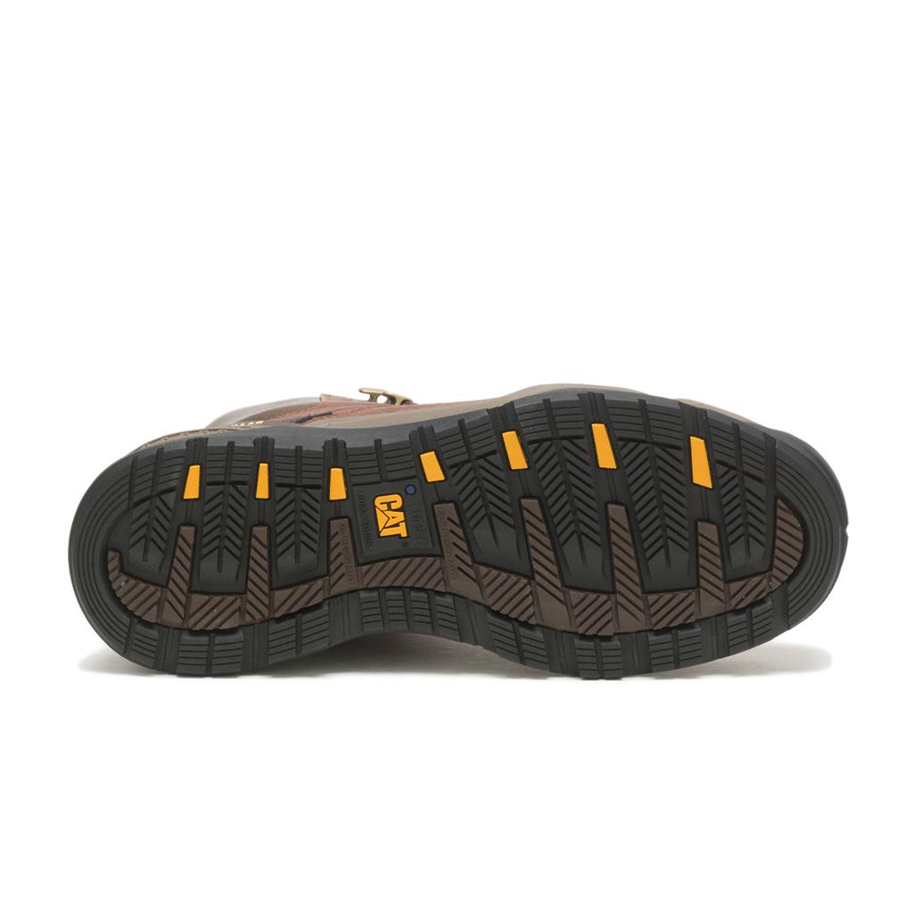 Caterpillar Provoke Mid Waterproof Munkabakancs Férfi Barna | 5930-RGFBC