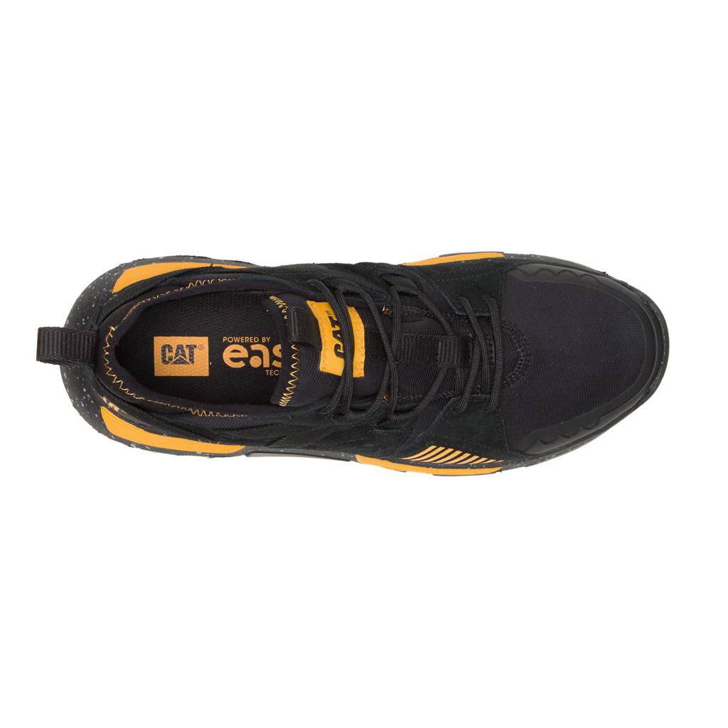 Caterpillar Raider Sport Tornacipő Férfi Black/Yellow | 4862-IMOKE