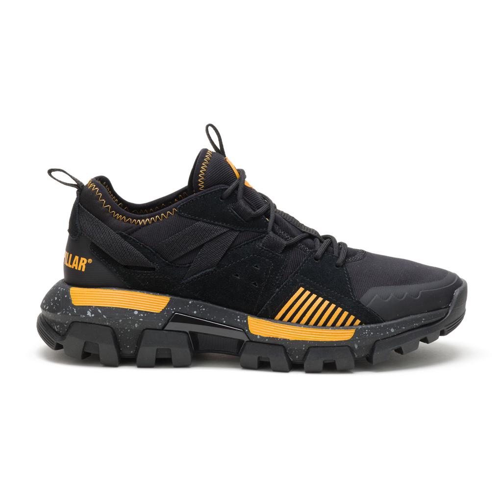 Caterpillar Raider Sport Tornacipő Férfi Black/Yellow | 4862-IMOKE