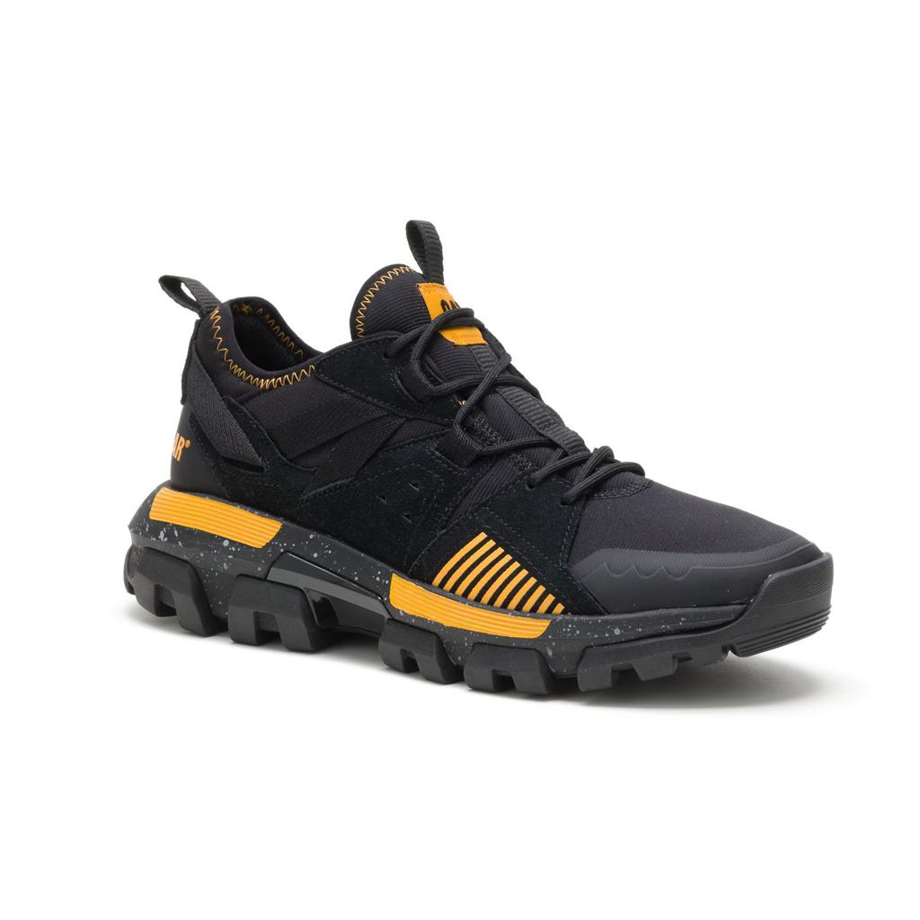 Caterpillar Raider Sport Tornacipő Női Black/Yellow | 0943-UMZEF