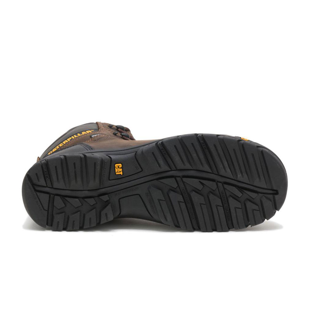 Caterpillar Resorption Waterproof Composite Toe Munkabakancs Férfi Barna | 2715-DUMLJ