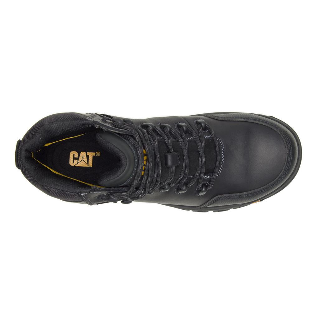 Caterpillar Resorption Waterproof Composite Toe Munkabakancs Férfi Fekete | 3042-FWCPG