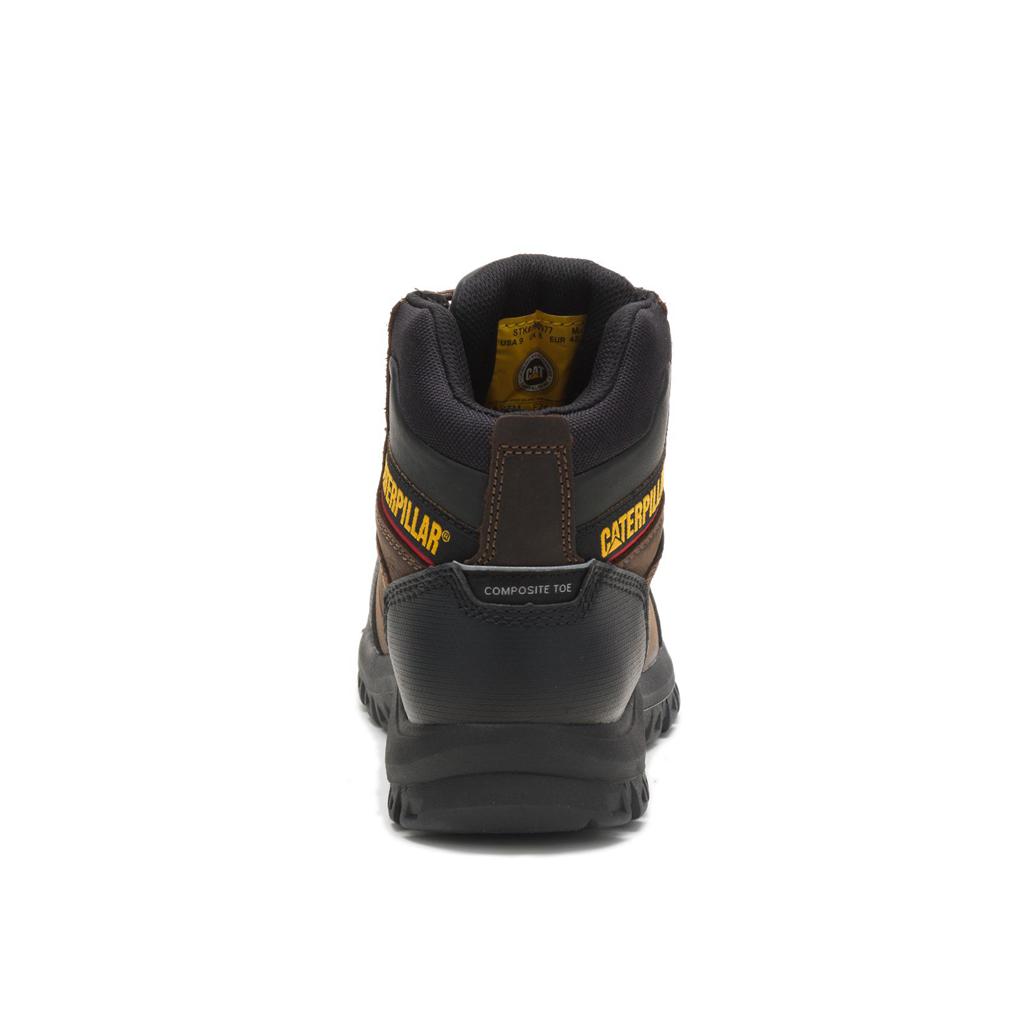 Caterpillar Resorption Waterproof Composite Toe Munkabakancs Férfi Barna | 5146-AITDM