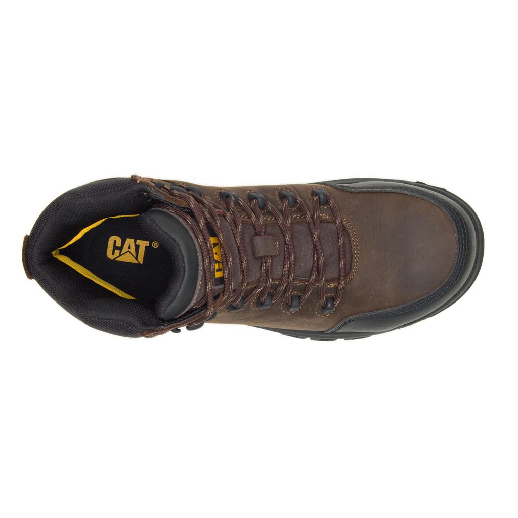 Caterpillar Resorption Waterproof Composite Toe Munkabakancs Férfi Barna | 5146-AITDM