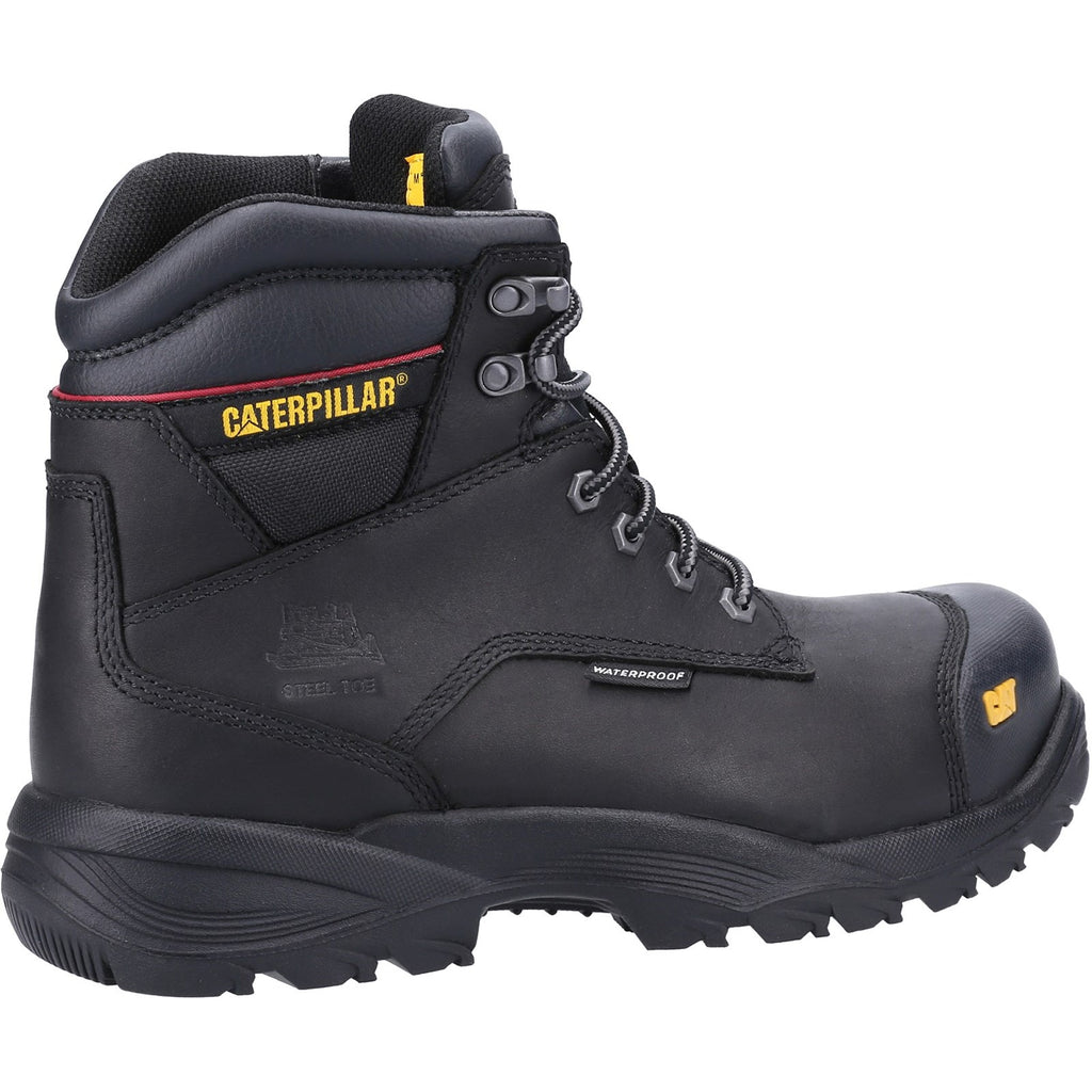 Caterpillar Spiro Waterproof S3 Munkabakancs Férfi Fekete | 5326-GWOUR