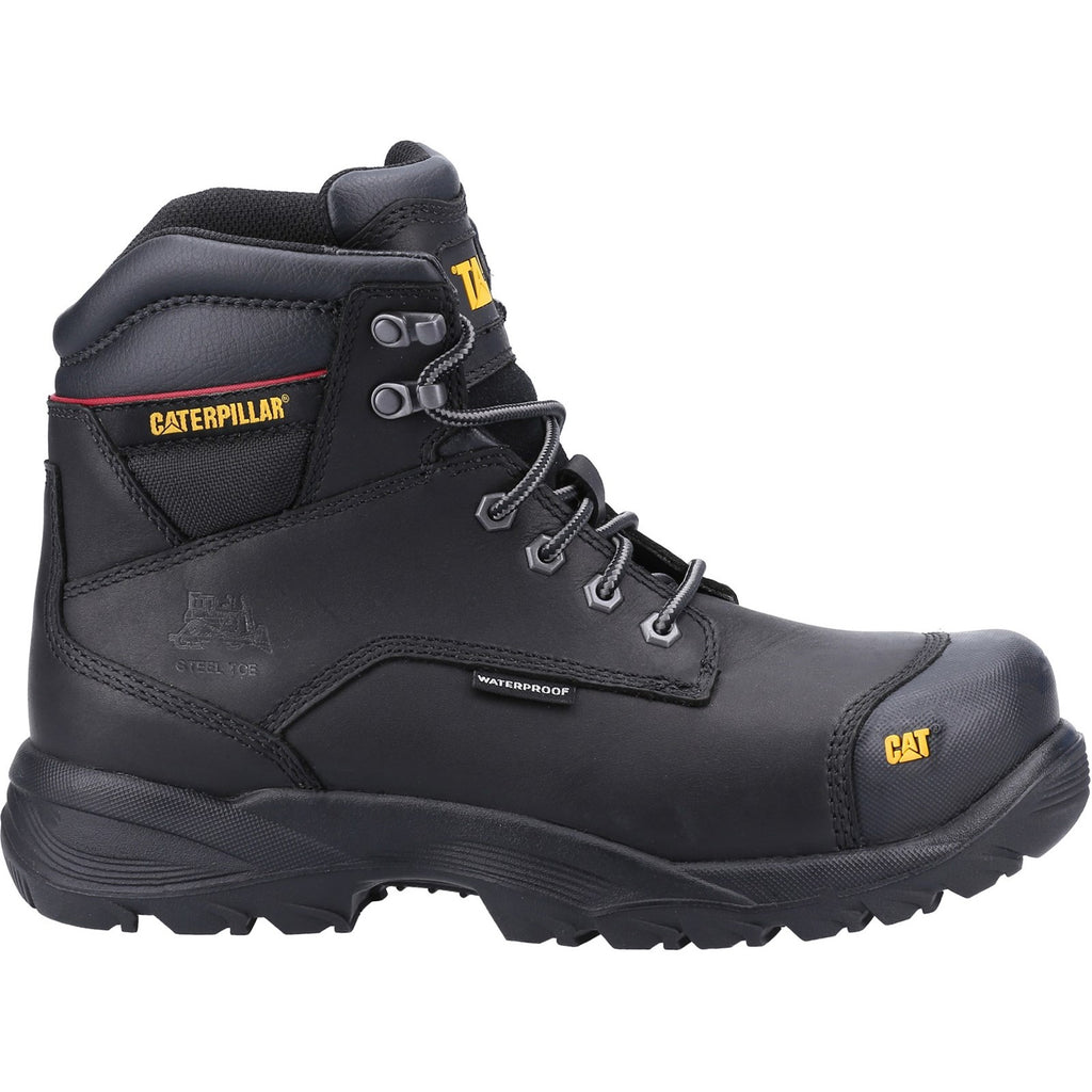 Caterpillar Spiro Waterproof S3 Munkabakancs Férfi Fekete | 5326-GWOUR